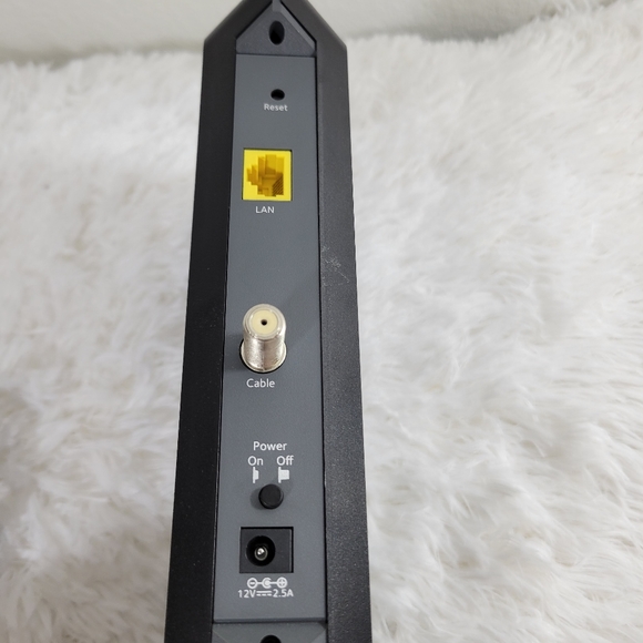 NETGEAR CM1000 cable modem up to 1 gbps Wi-Fi Ethernet DOCSIS 3.1 black - Picture 7 of 10